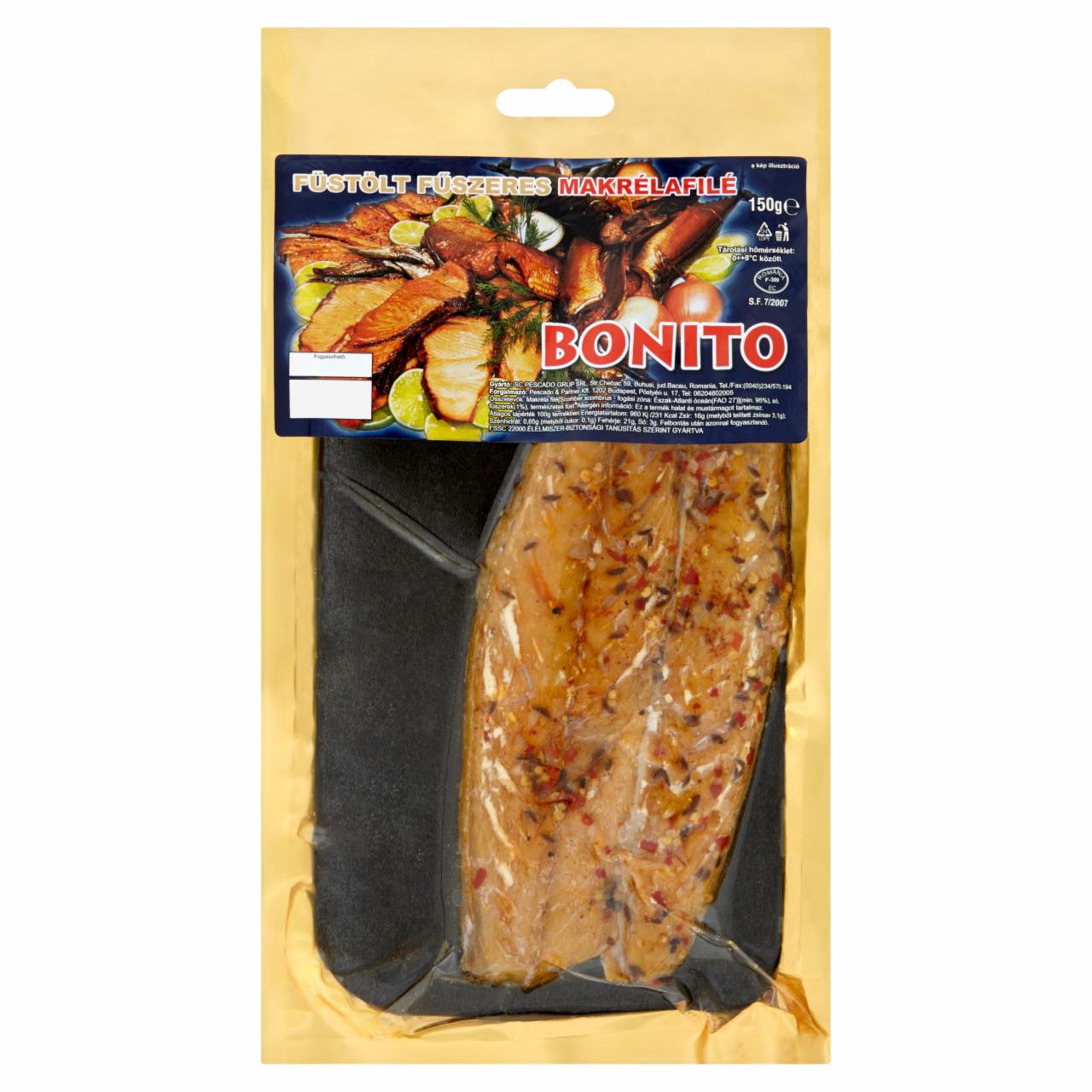 Photo - Bonito Smoked Spiced Mackerel Fillet 150 g