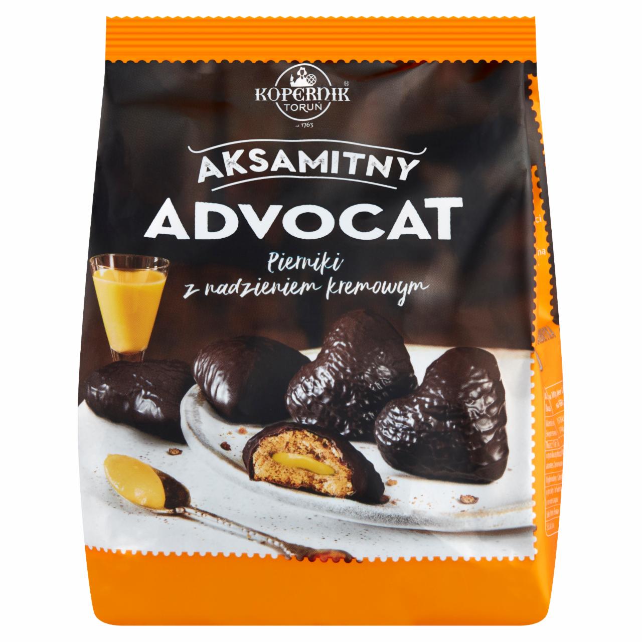 Photo - Kopernik Toruńskie Chocolate Covered Gingerbread with Advocat Flavoured Filling 150 g