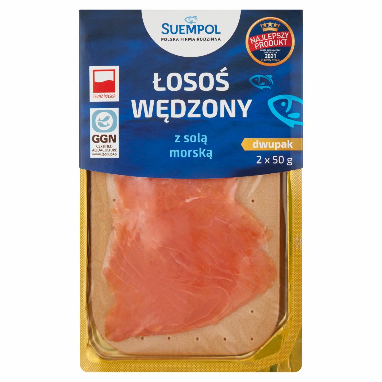 Photo - Suempol Smoked Salmon with Sea Salt 100 g (2 x 50 g)
