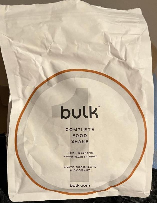 Photo - 1 Complete Food Shake White Chocolate & Coconut Bulk