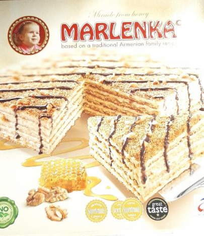 Photo - Marlenka Honey Cake with Walnuts