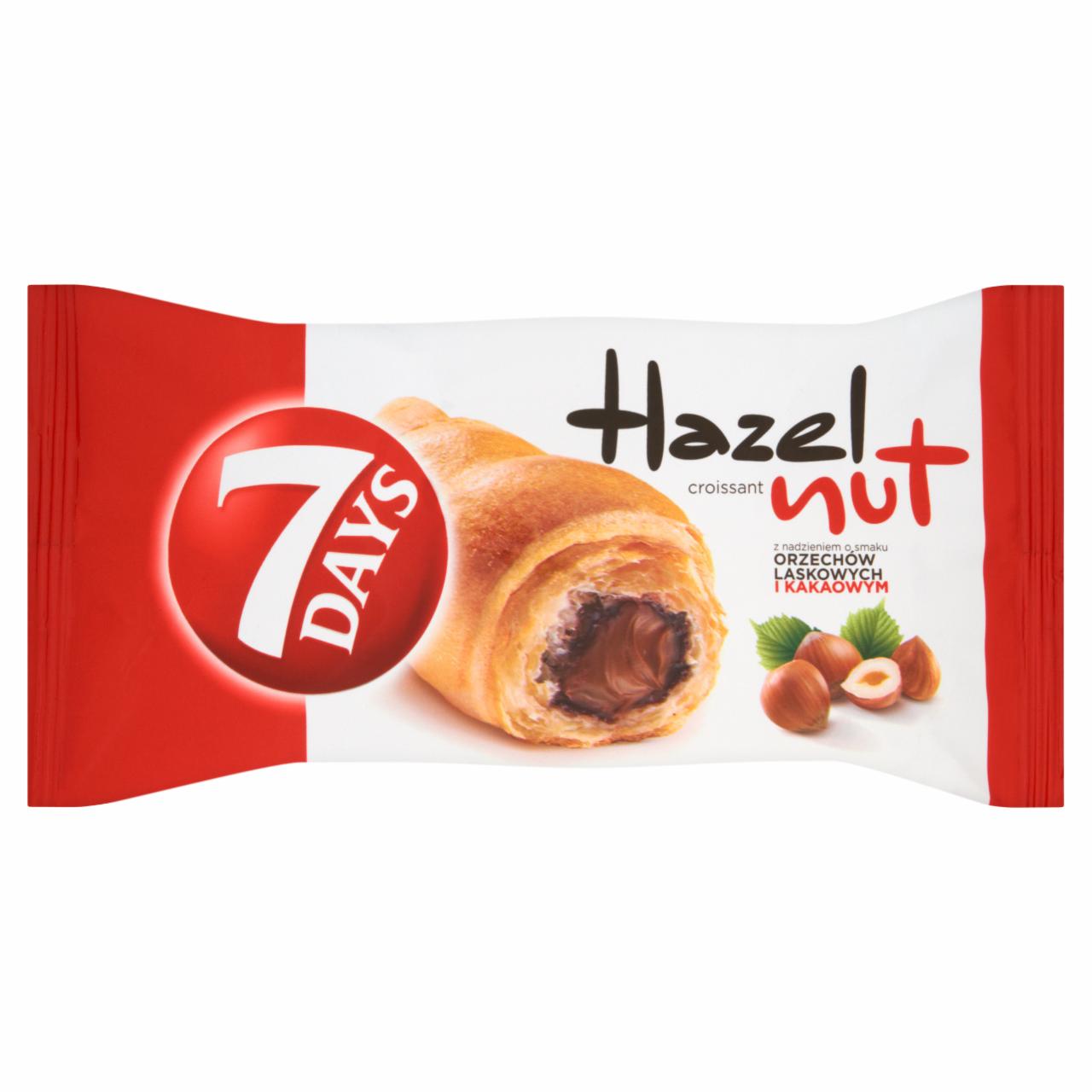 Photo - 7 Days Hazelnut Croissant with Hazelnut and Cocoa Filling 80 g