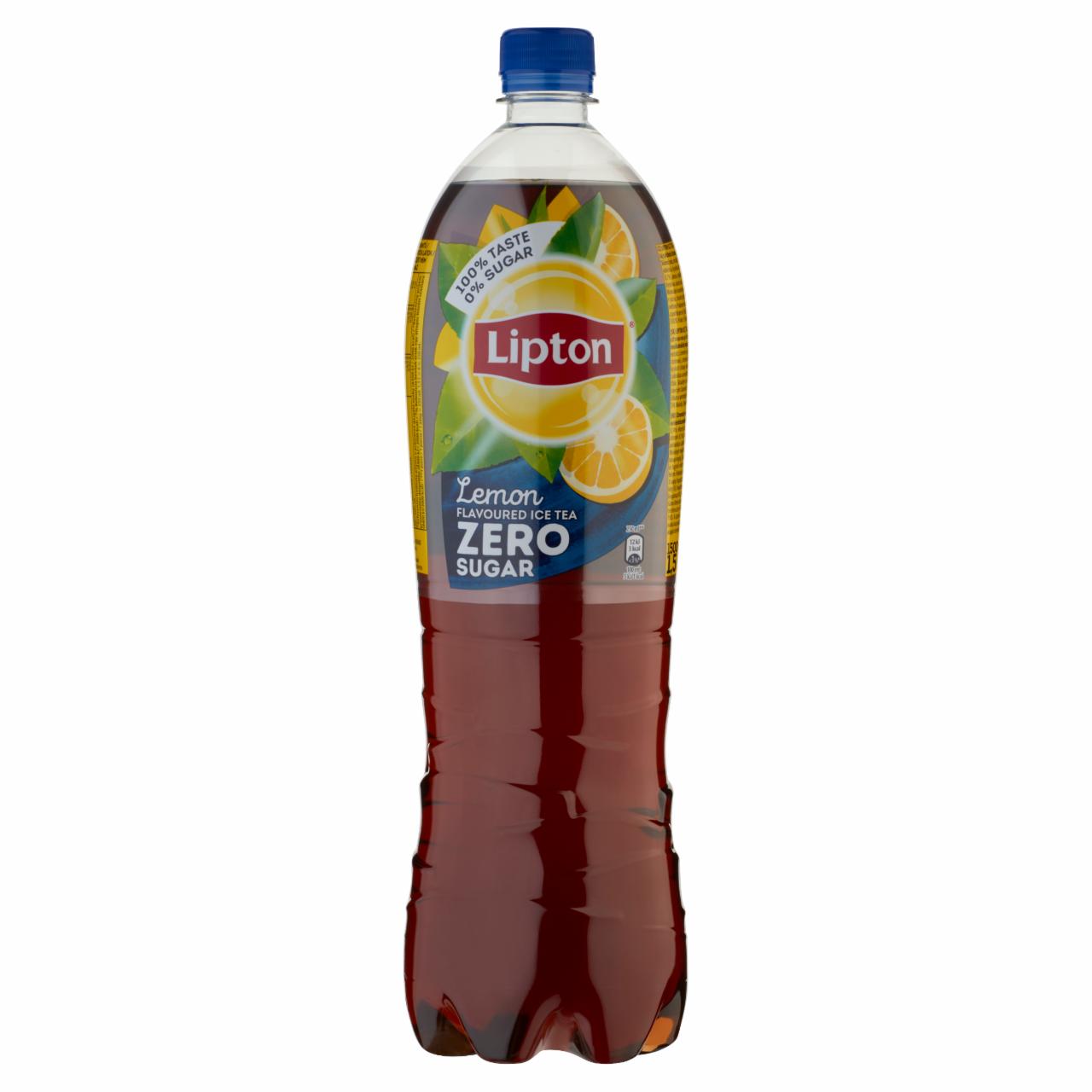 Photo - Lipton Ice Tea Zero Lemon Flavoured Energy-Free Soft Drink with Sweeteners 1,5 l