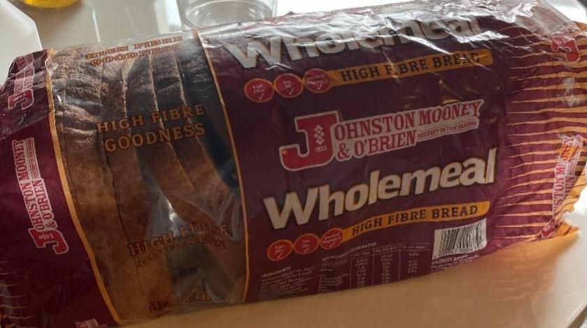 Photo - Wholemeal High Fibre Bread Johnston Mooney & O'Brien