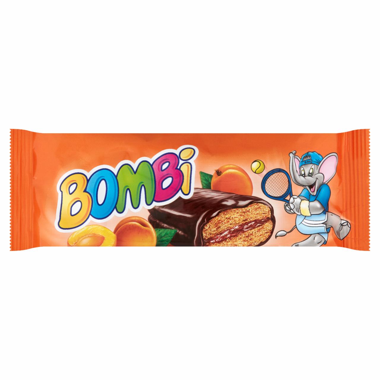 Photo - Bombi Cocoa Coated Gingerbread with Apricot Jam Filling 45 g