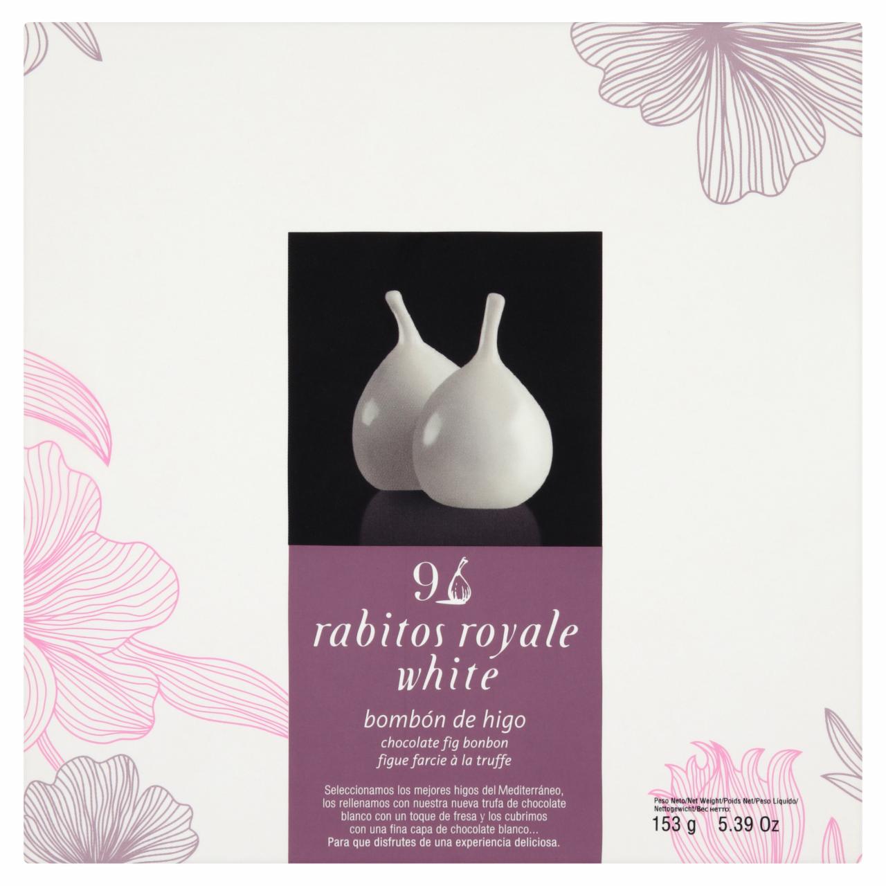 Photo - White Chocolate Truffle Stuffed Figs Dipped in White Chocolate 9 pcs 153 g