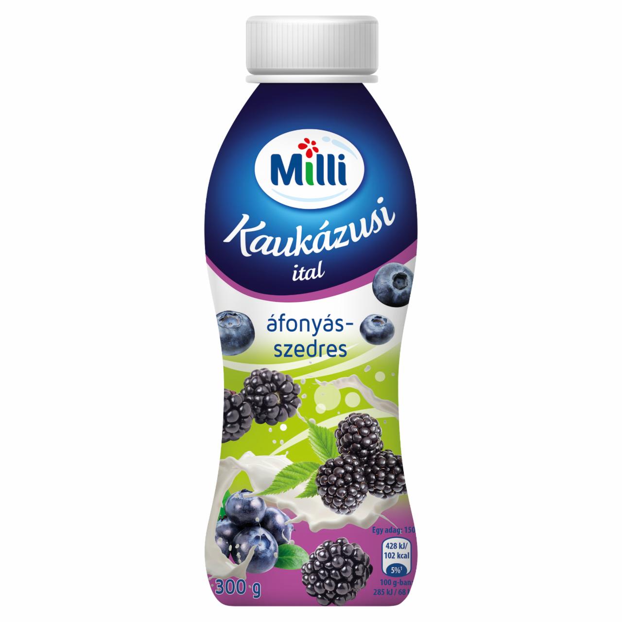 Photo - Milli Kaukázusi Drink with Blueberry and Blackberry 300 g