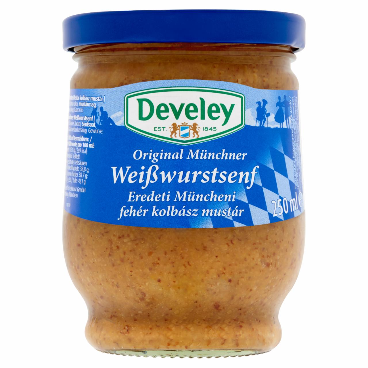 Photo - Develey Original Munich White Sausage Mustard 250 ml