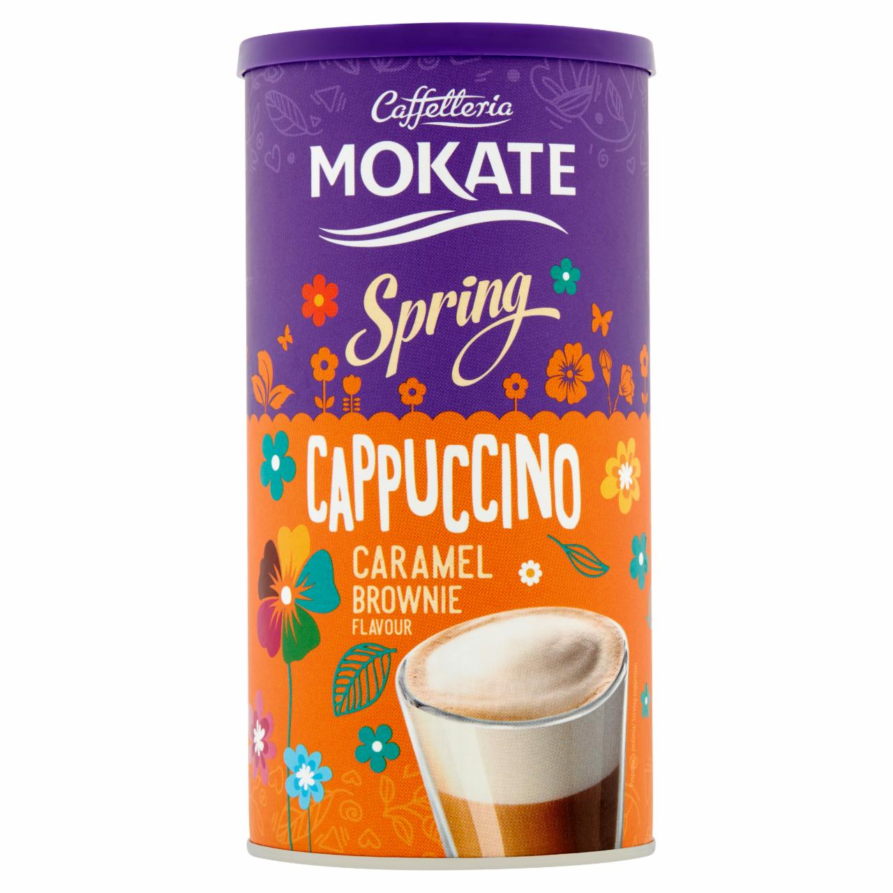 Photo - Mokate Caffetteria Spring Caramel Brownie Flavour Cappuccino 160 g