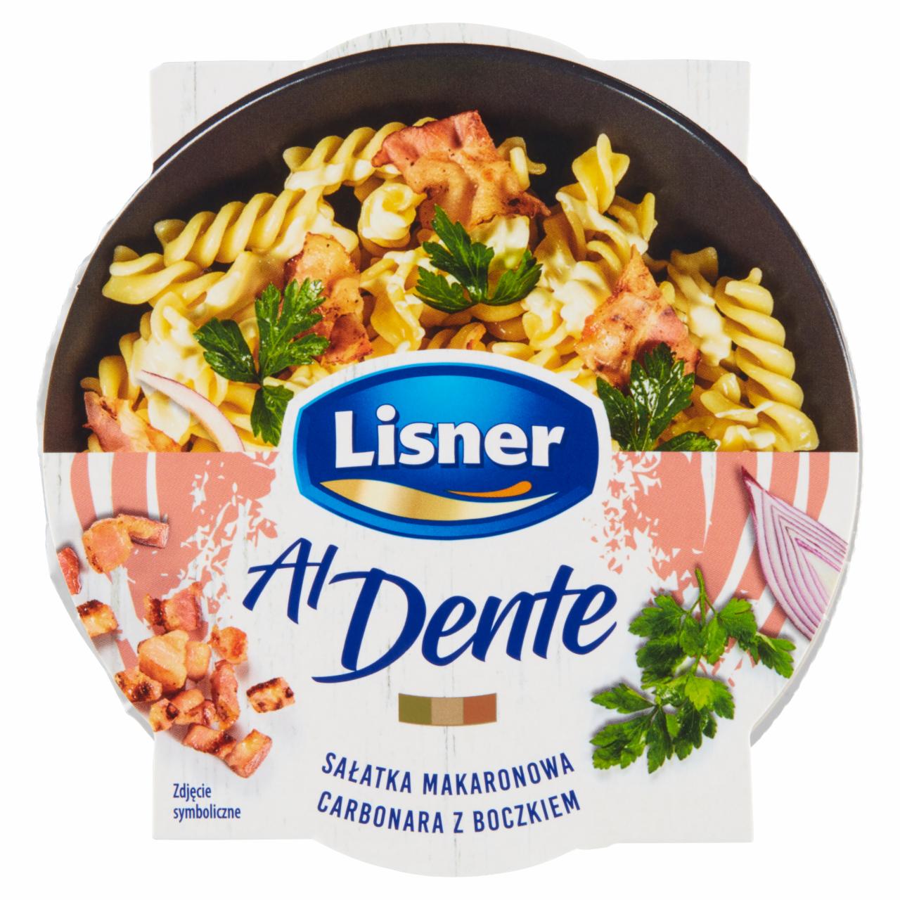 Photo - Lisner Al Dente Carbonara with Bacon Pasta Salad 150 g