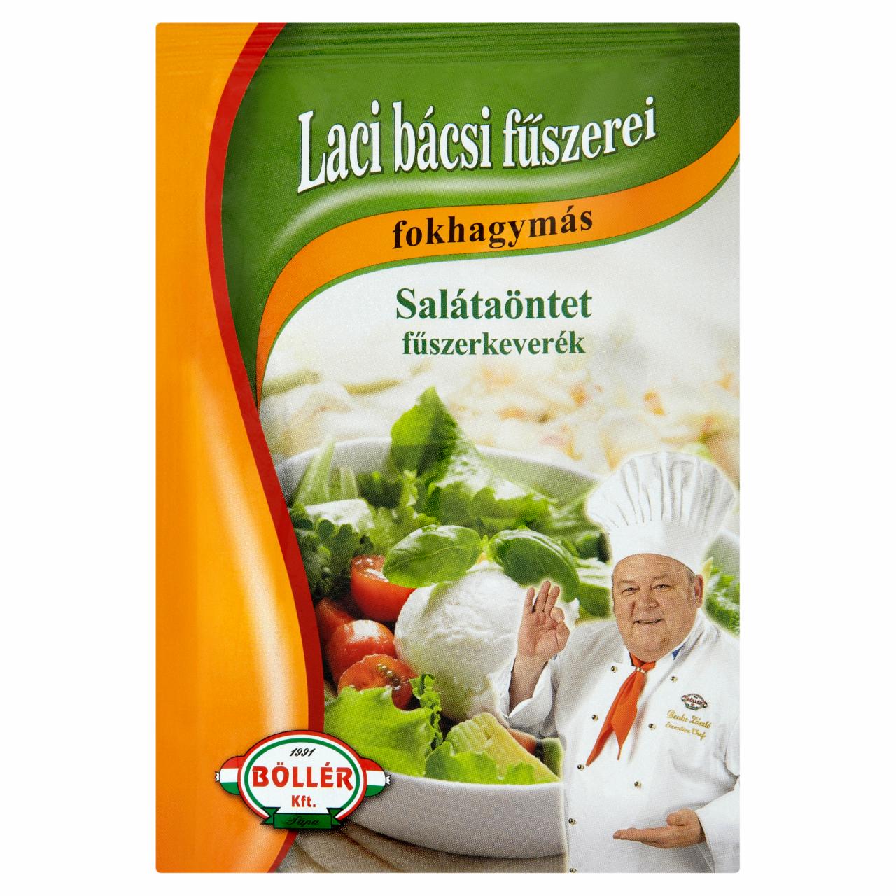 Photo - Böllér Laci Bácsi Fűszerei Salad Dressing Spice Mix with Garlic 20 g