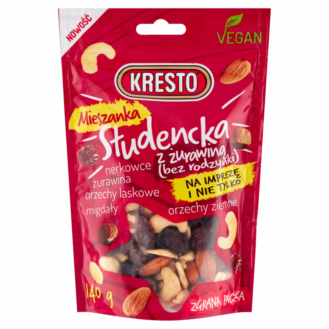 Photo - KRESTO Student Mix with Cranberry 140 g