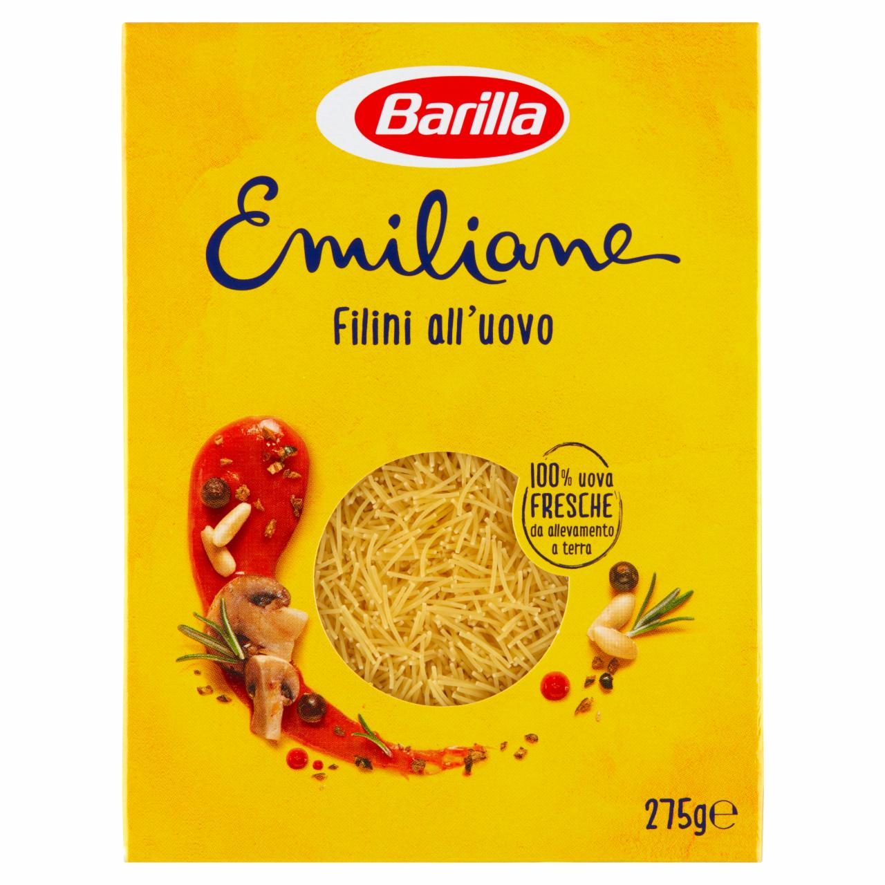Photo - Barilla Emiliane Filini Egg Pasta 275 g