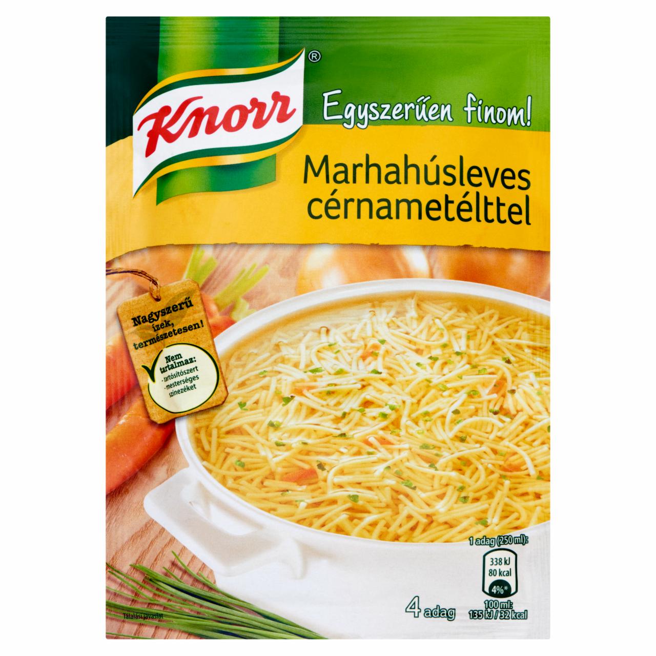 Photo - Knorr Egyszerűen finom! Beef Soup with Vermicelli 97 g