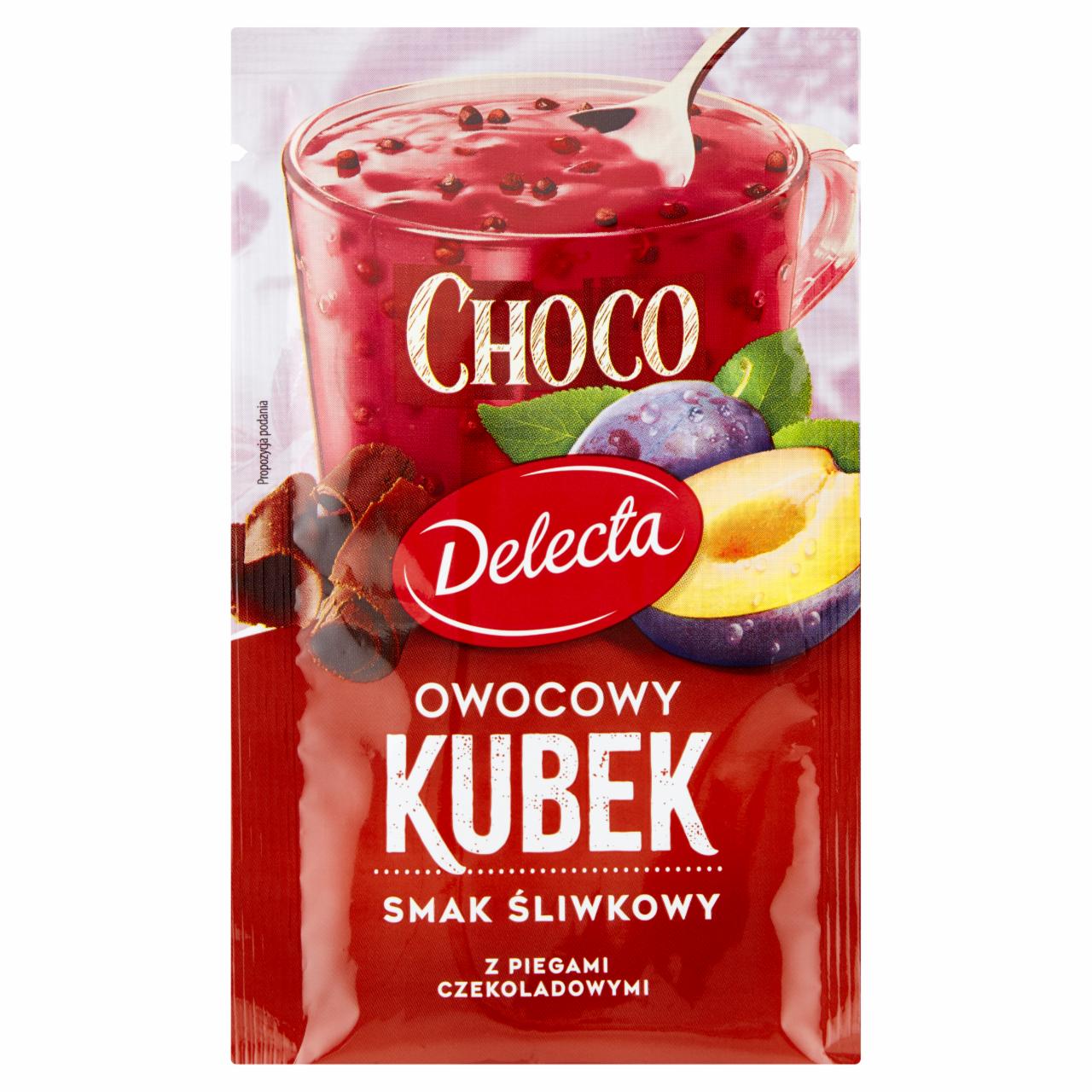 Photo - Delecta Choco Owocowy kubek Plum Flavour Soft Jelly 32 g
