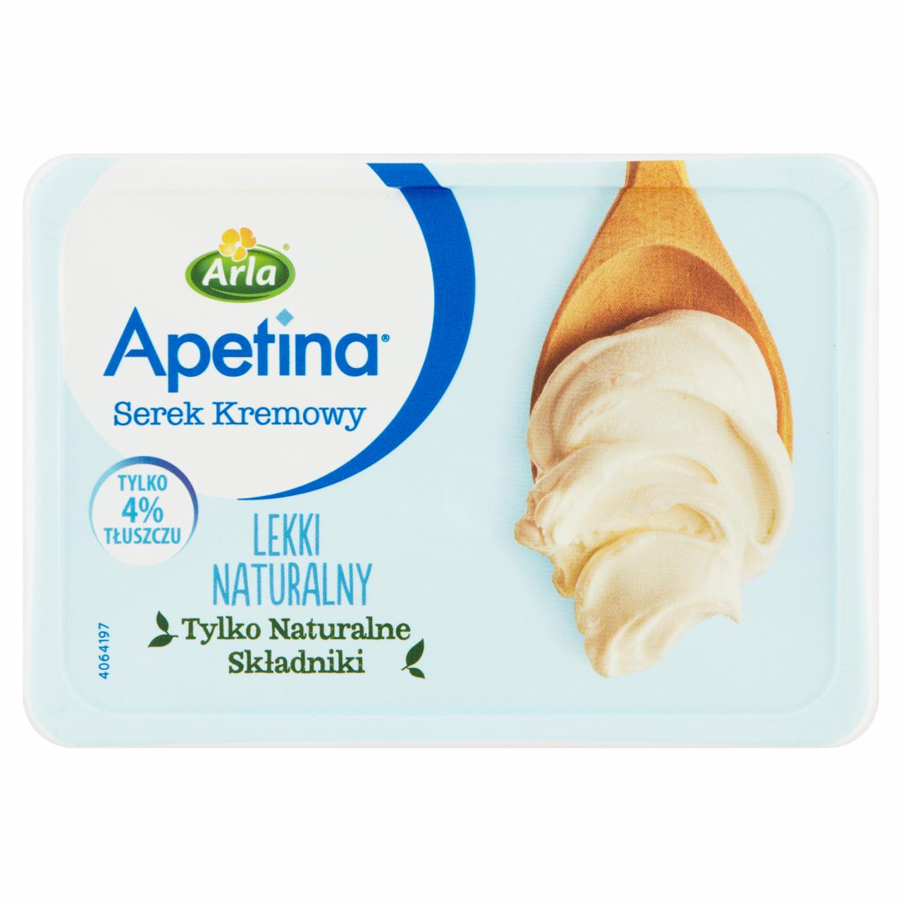 Photo - Arla Apetina Light Natural Cream Cheese 125 g