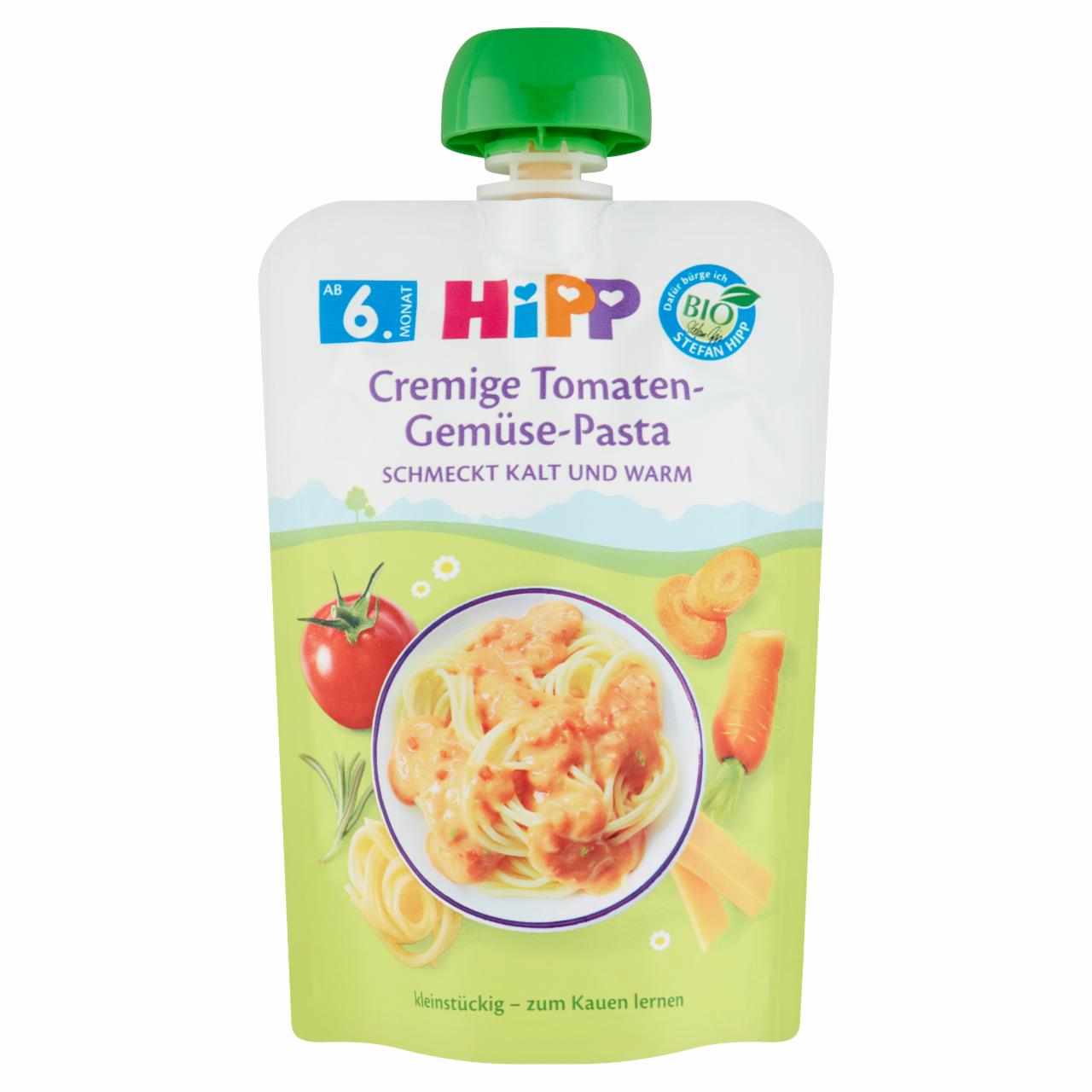 Photo - HiPP Organic Vegetable-Tomato Pasta Baby Food 6+ Months 130 g