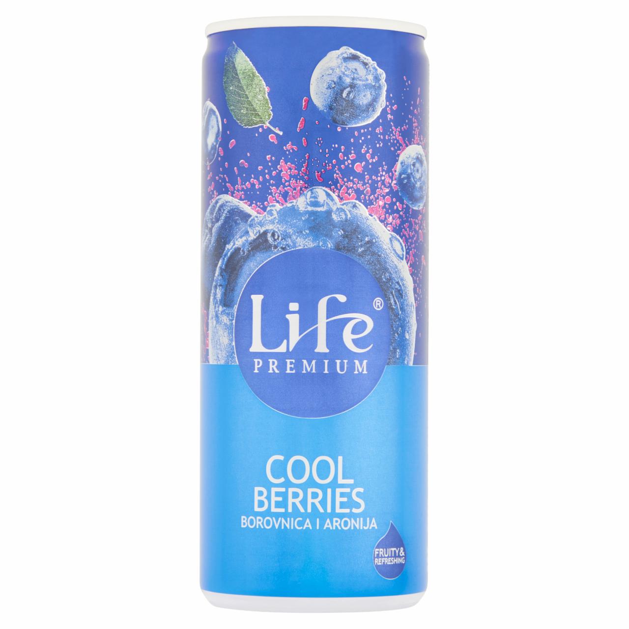 Photo - Life Premium Cool Berries Blueberry and Aronia Fruit Nectar 250 ml
