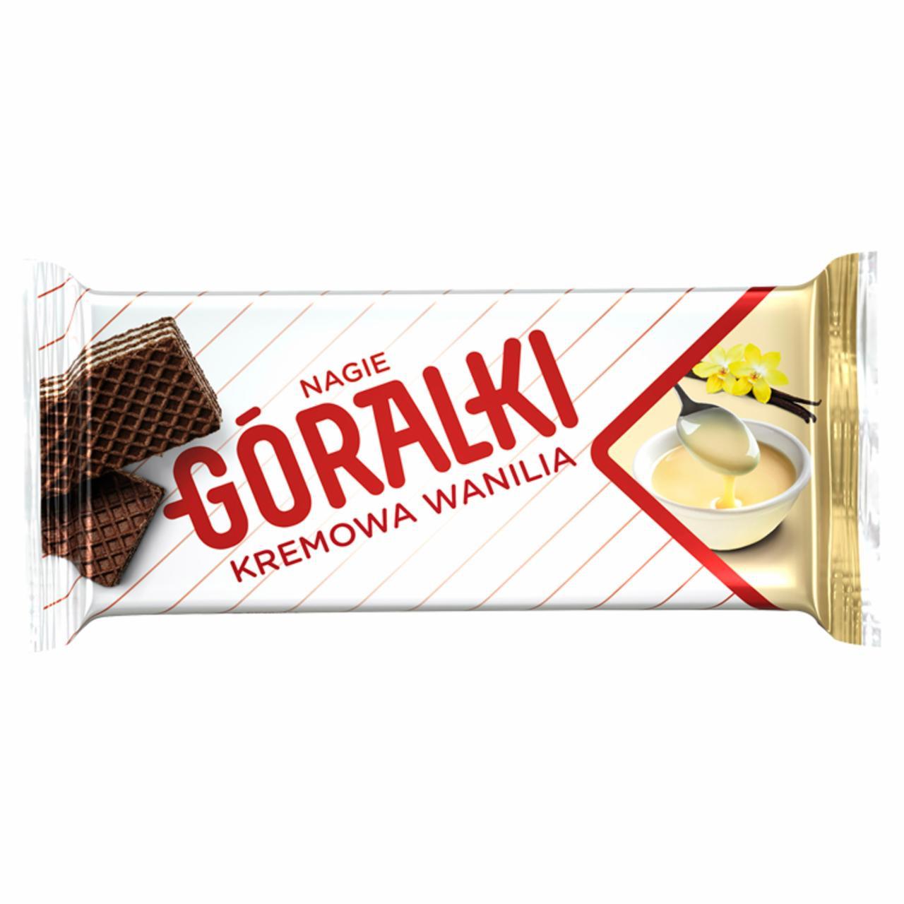 Photo - Góralki Vanilla Flavour Dark Wafer with Milk Cream Filling 42 g