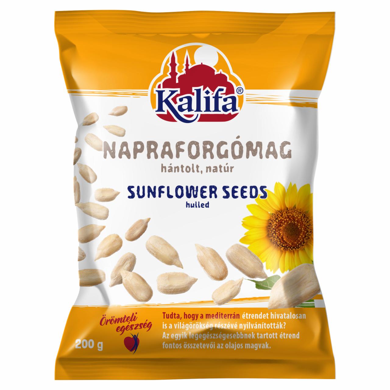 Photo - Kalifa Hulled, Unflavoured Sunflower Seeds 200 g