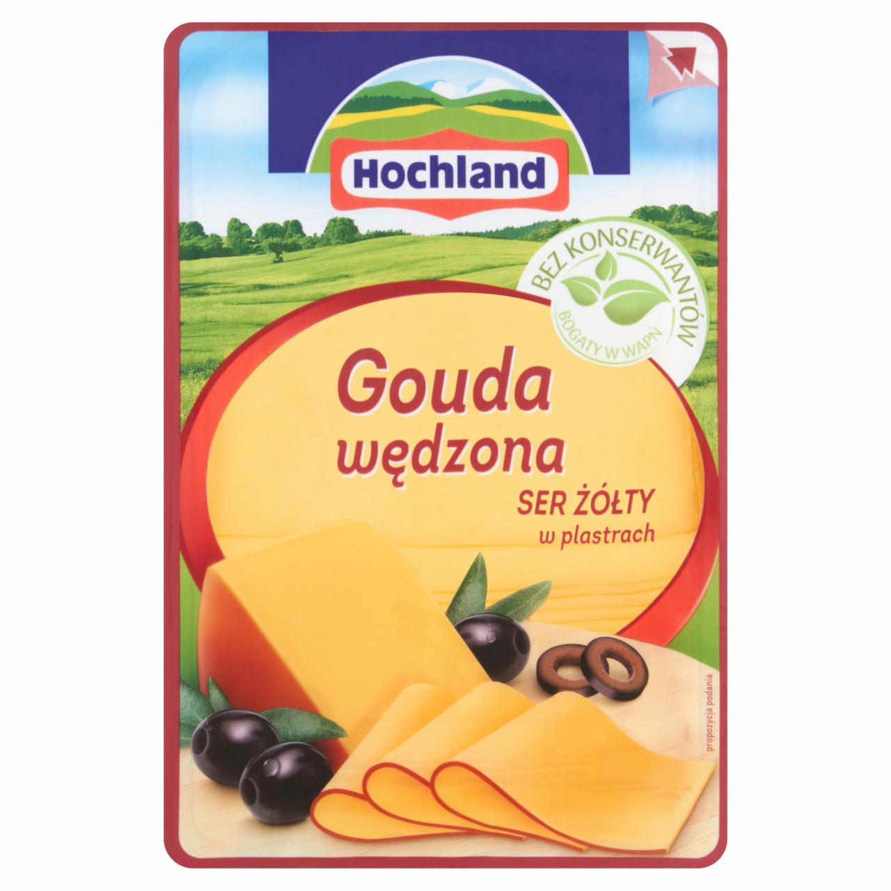Photo - Hochland Smoked Gouda Sliced Cheese 150 g