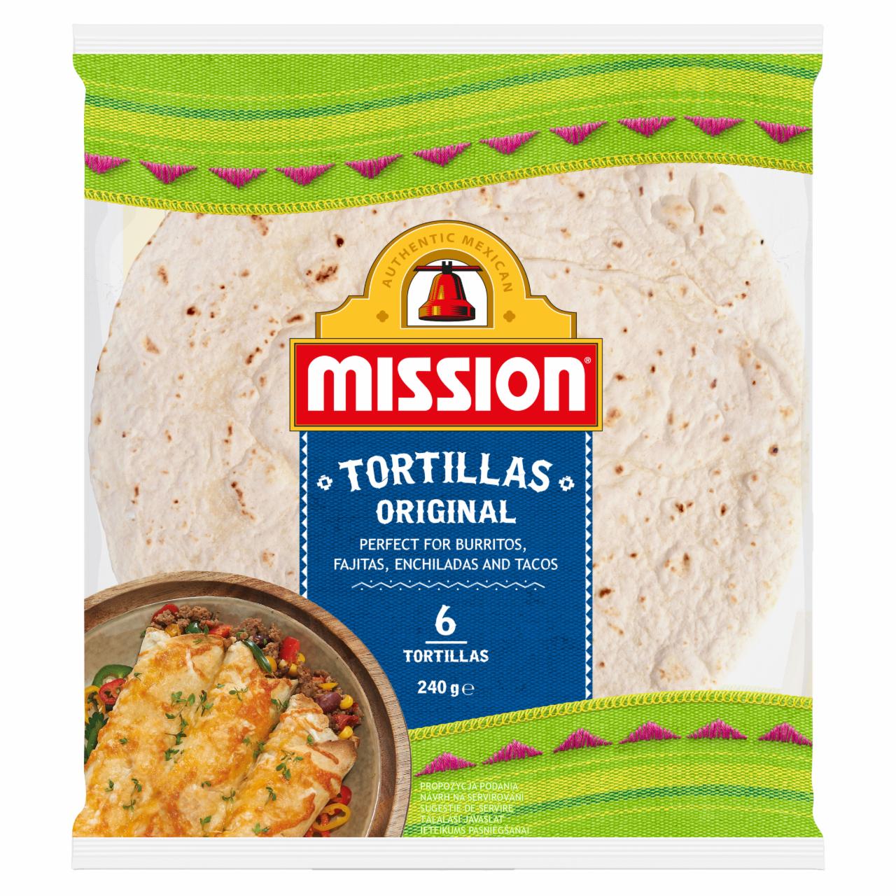 Photo - Mission Original Tortillas 240 g (6 Pieces)