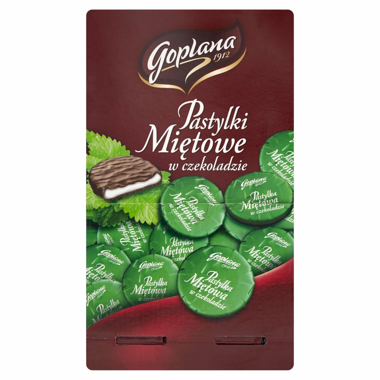 Photo - Goplana Chocolate Coated Mint Pastilles 2.5 kg