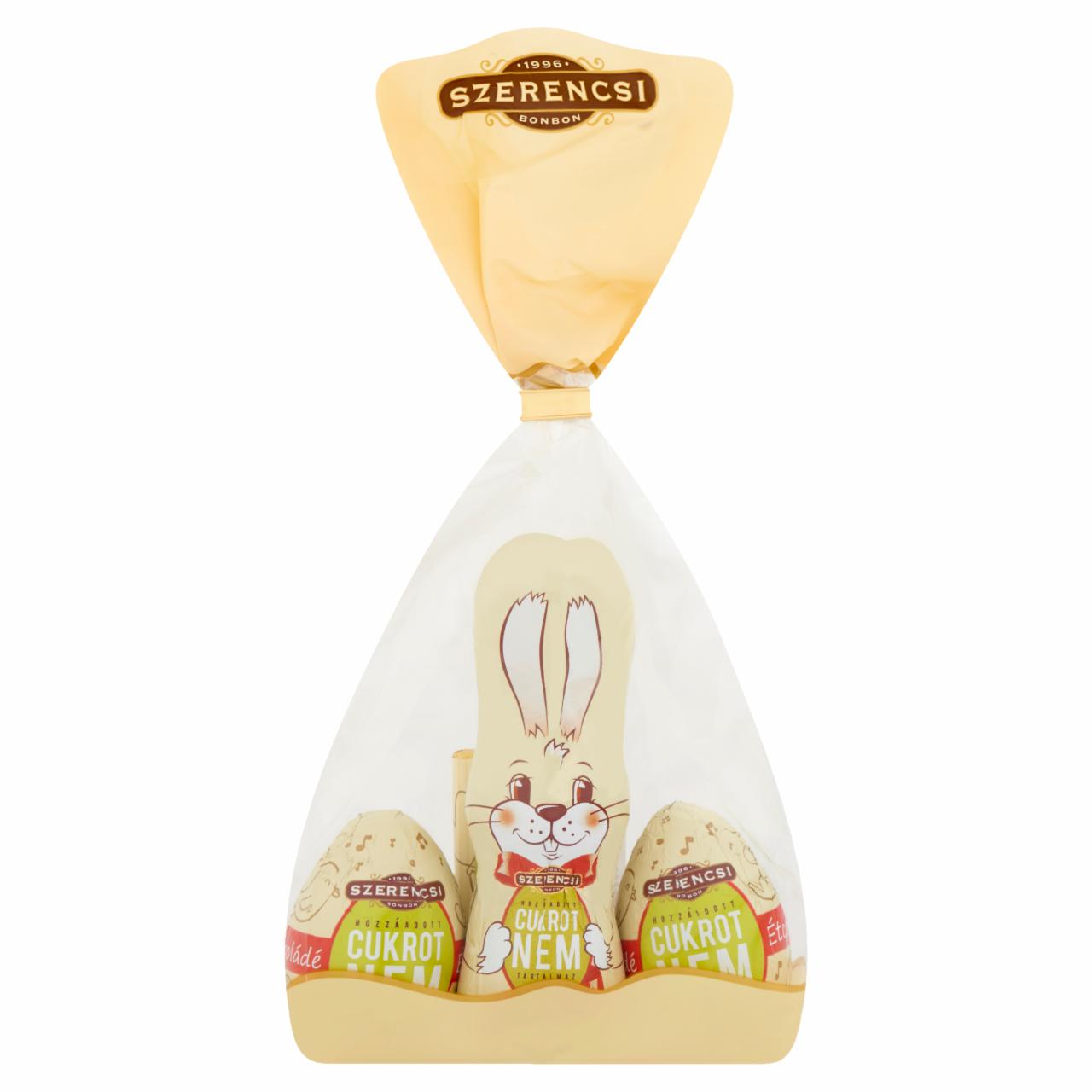 Photo - Szerencsi Easter Pack with Dark Chocolate Figures and Sweeteners 110 g