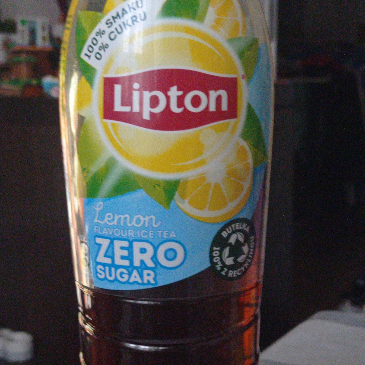 Photo - Lipton Ice Tea Lemon Flavour Zero Sugar Still Drink 500 ml