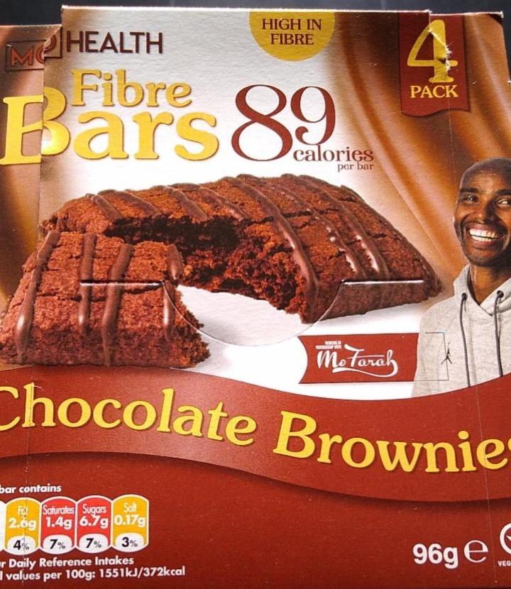 Photo - Fibre Bars Chocolate Brownies Mo Health