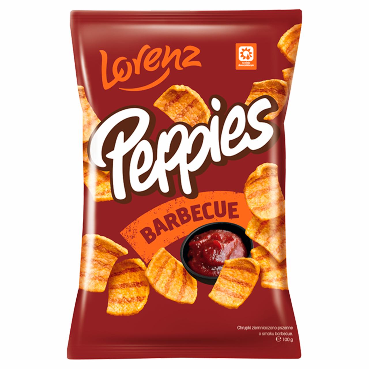 Photo - Peppies Barbecue Flavoured Potato and Wheat Snacks 100 g