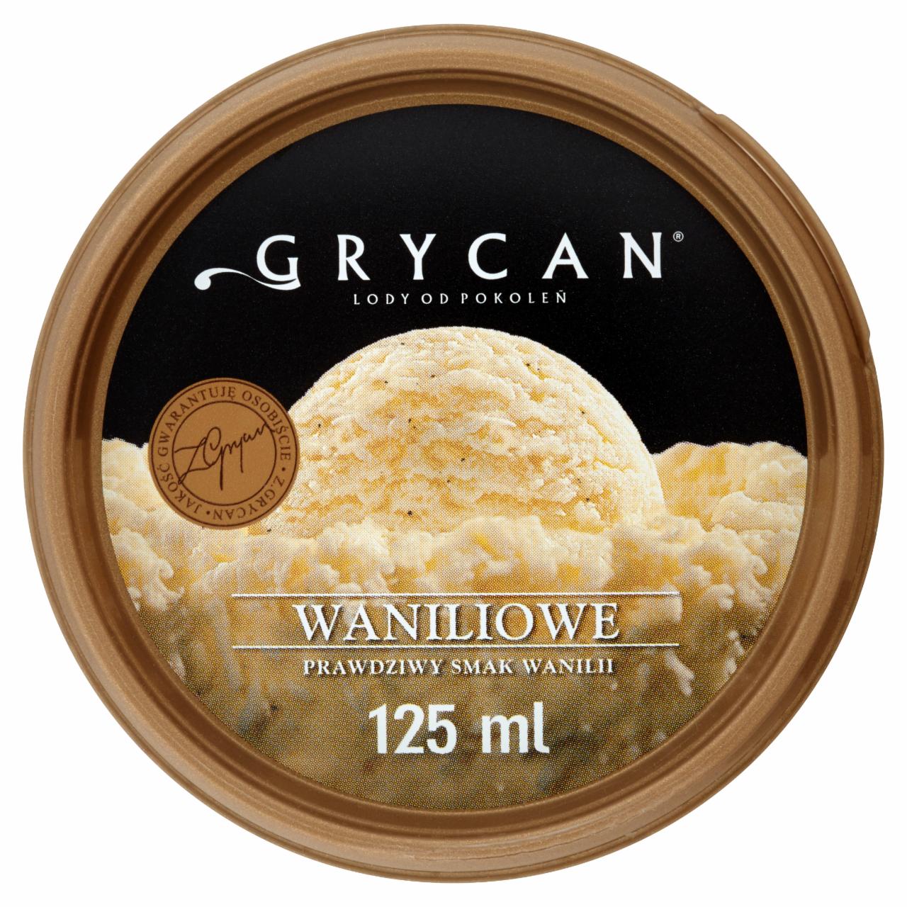 Photo - Grycan Vanilla Ice Cream 125 ml