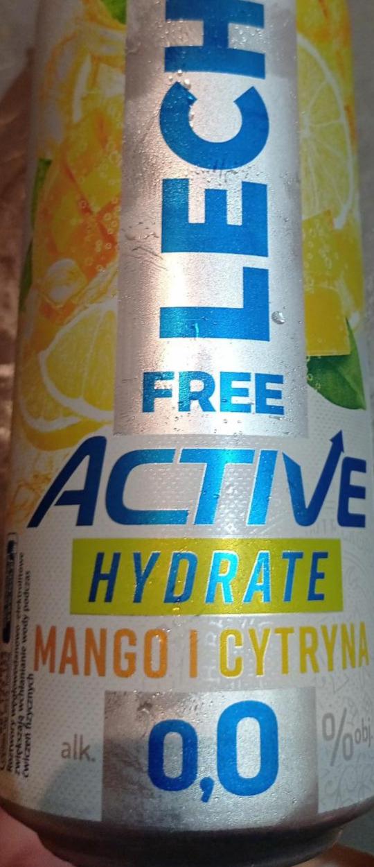 Photo - Lech Free Active Hydrate Mango and Lemon Non-Alcoholic Beer 500 ml
