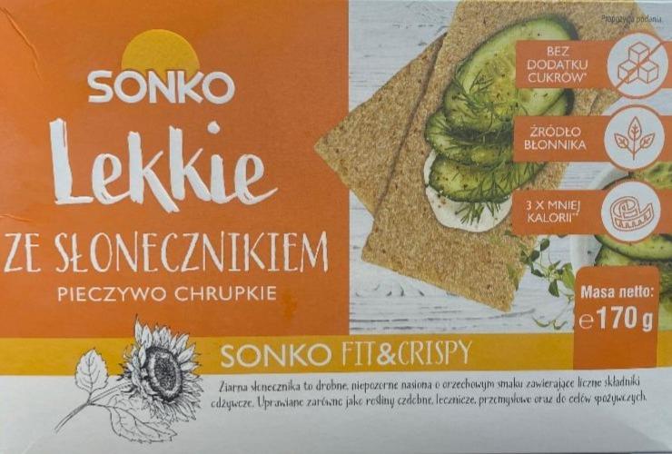 Photo - Sonko Light Crisp Bread with Sunflower 170 g (31 Pieces)