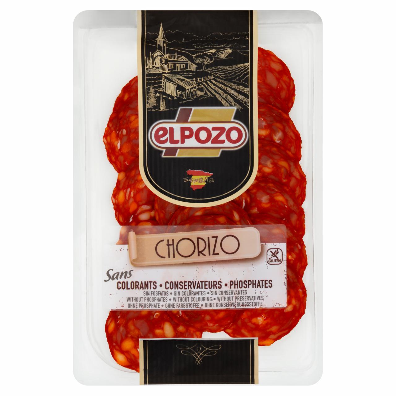 Photo - Elpozo Chorizo Extra Sliced Dried Salami 80 g
