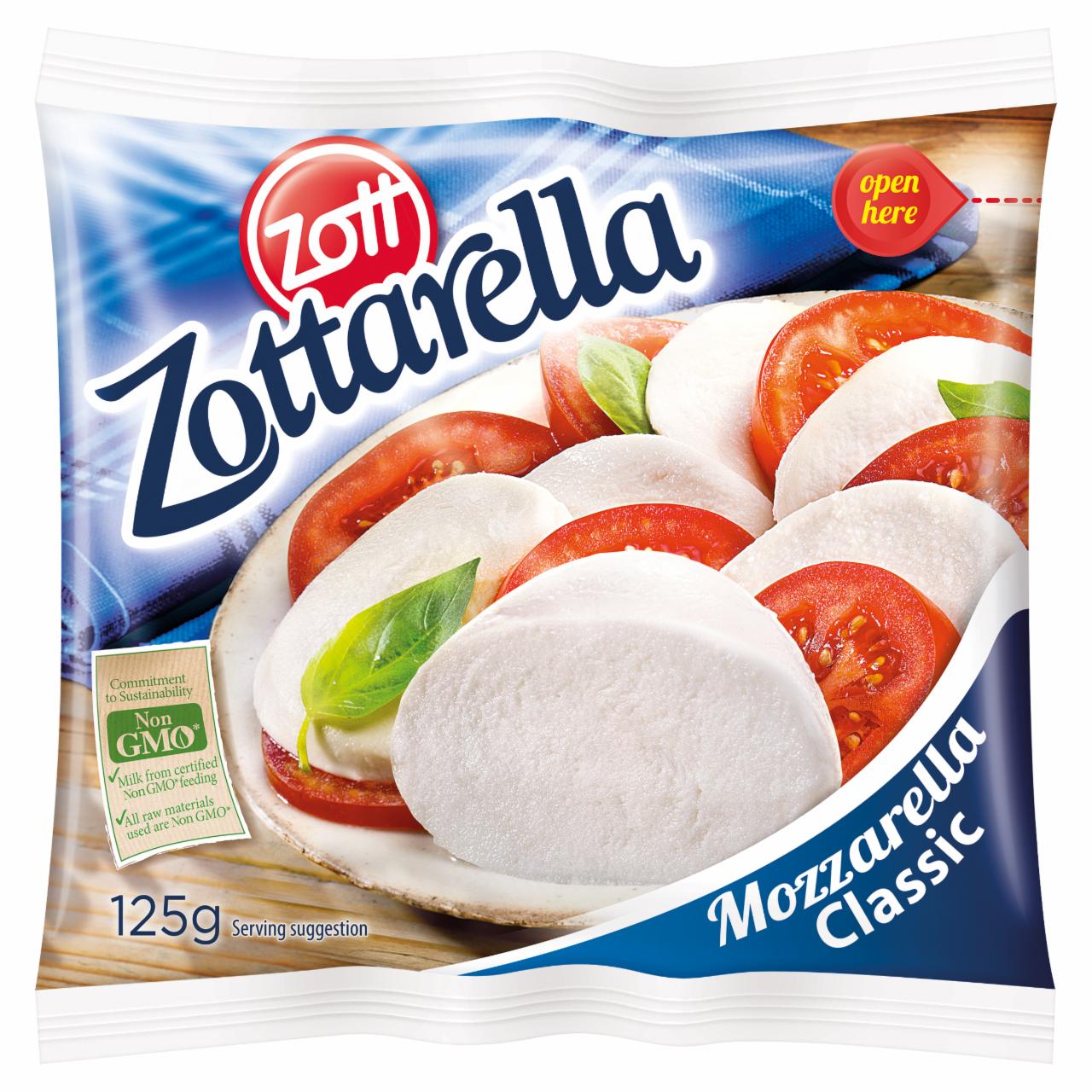 Photo - Zott Zottarella Mozzarella Cheese 125 g