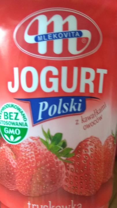 Photo - Mlekovita Strawberry Polish Yoghurt 150 g
