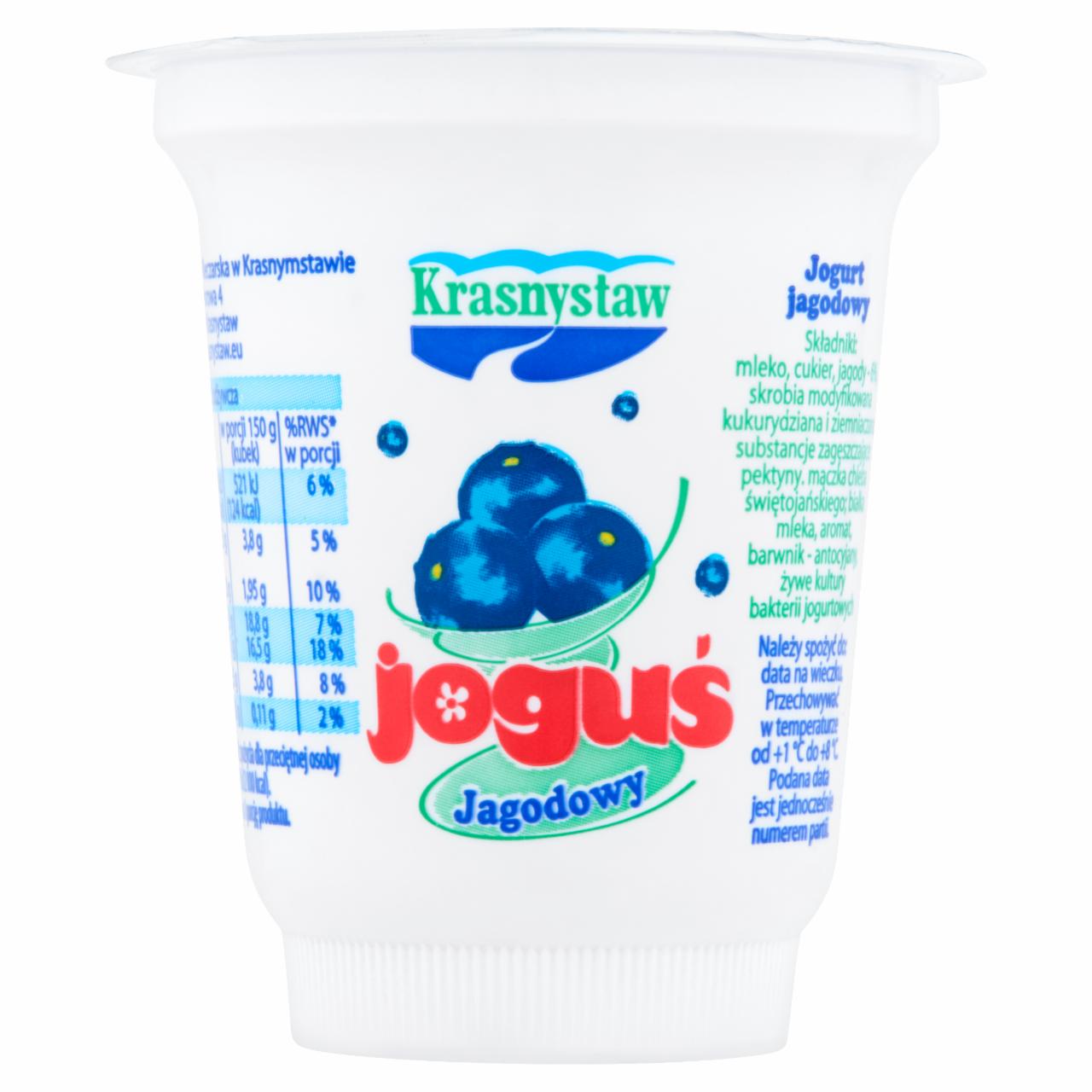 Photo - Krasnystaw Joguś Blueberry Yoghurt 150 g