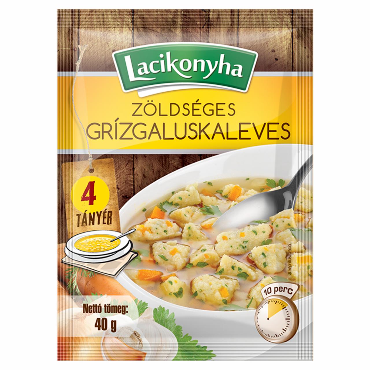 Photo - Lacikonyha Vegetable-Semolina Dumpling Soup 40 g