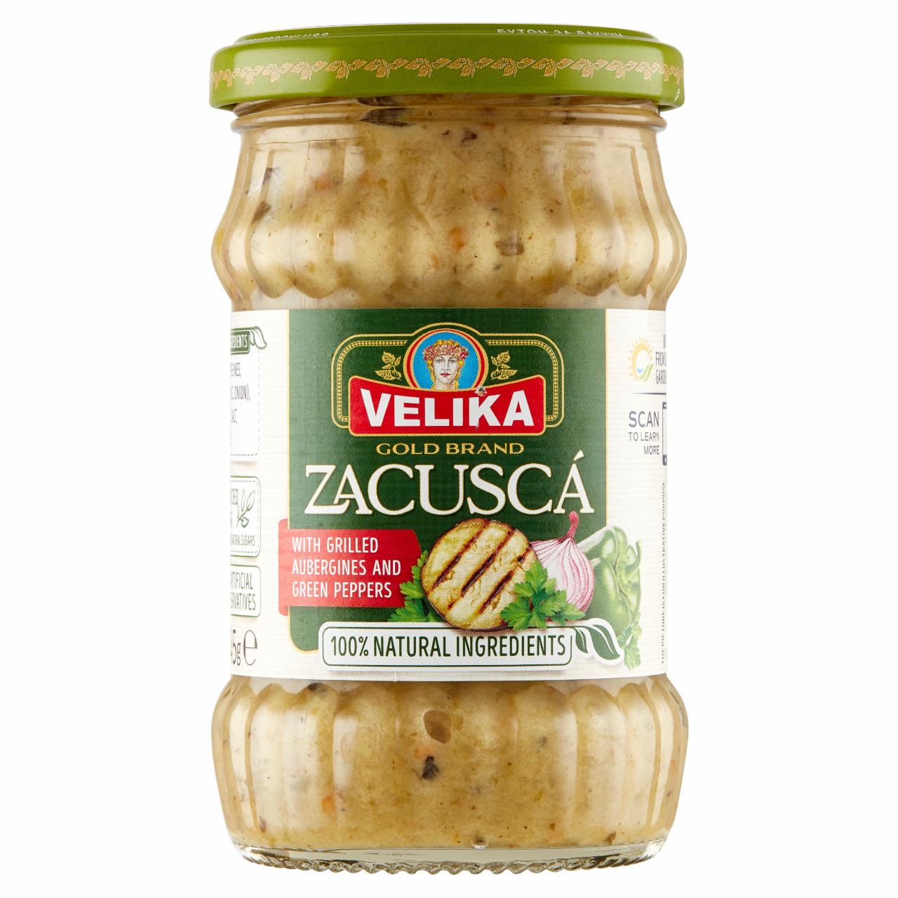 Photo - Velika Zacusca Grilled Aubergine and Green Pepper Paste 245 g