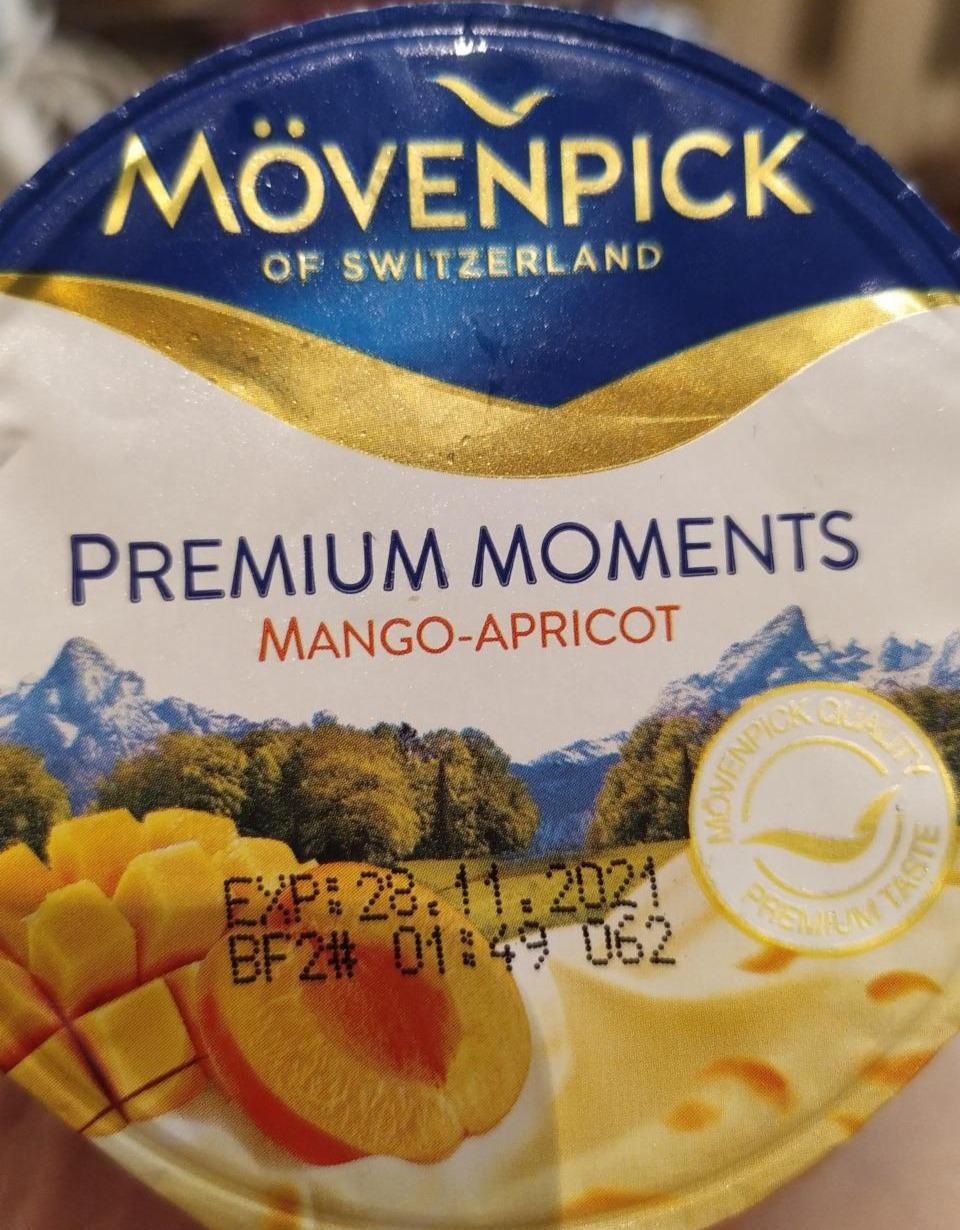 Photo - Yogurt Premium moments mango apricot 5% Mövenpick