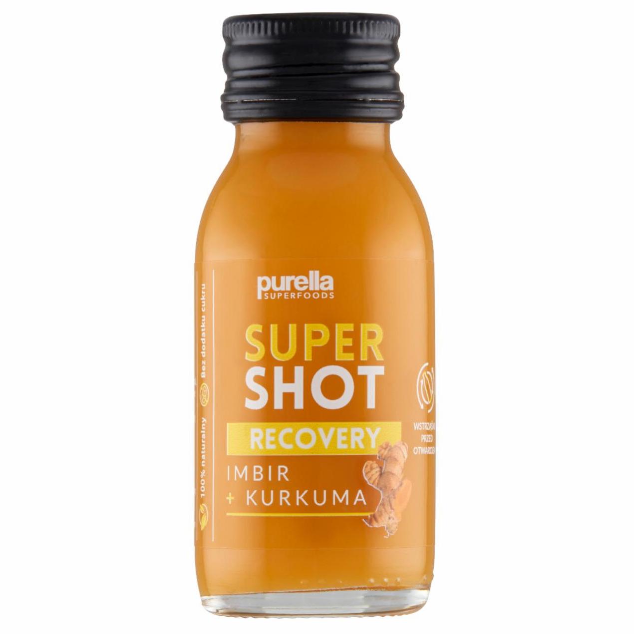 Photo - Purella Superfoods Supershot Recovery Ginger + Curcuma Still Drink 60 ml