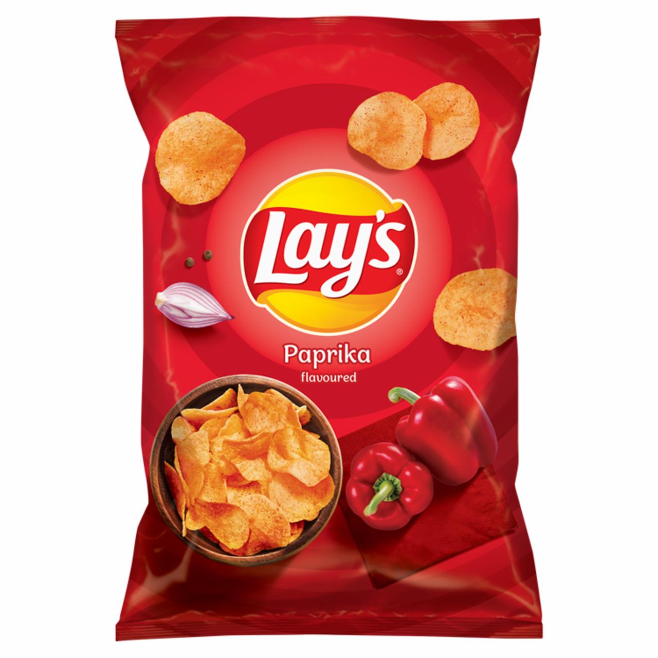 Photo - Lay's Paprika Flavoured Potato Crisps 160 g