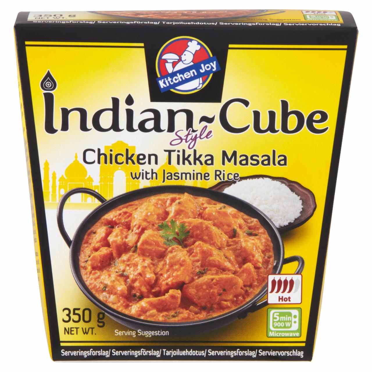 Photo - Kitchen Joy Indian-Cube Chicken Tikka Masala with Jasmine Rice 350 g