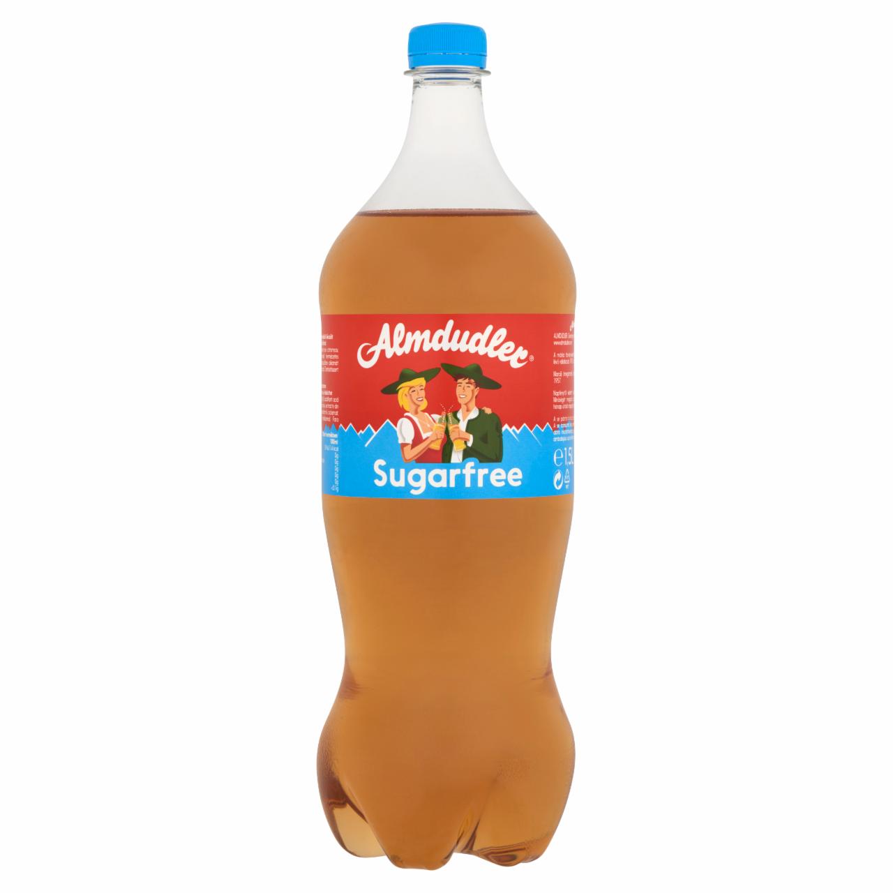 Photo - Almdudler Carbonated, Sugar-Free Soft Drink Made from Alpine Herbs with Sweeteners 1,5 l