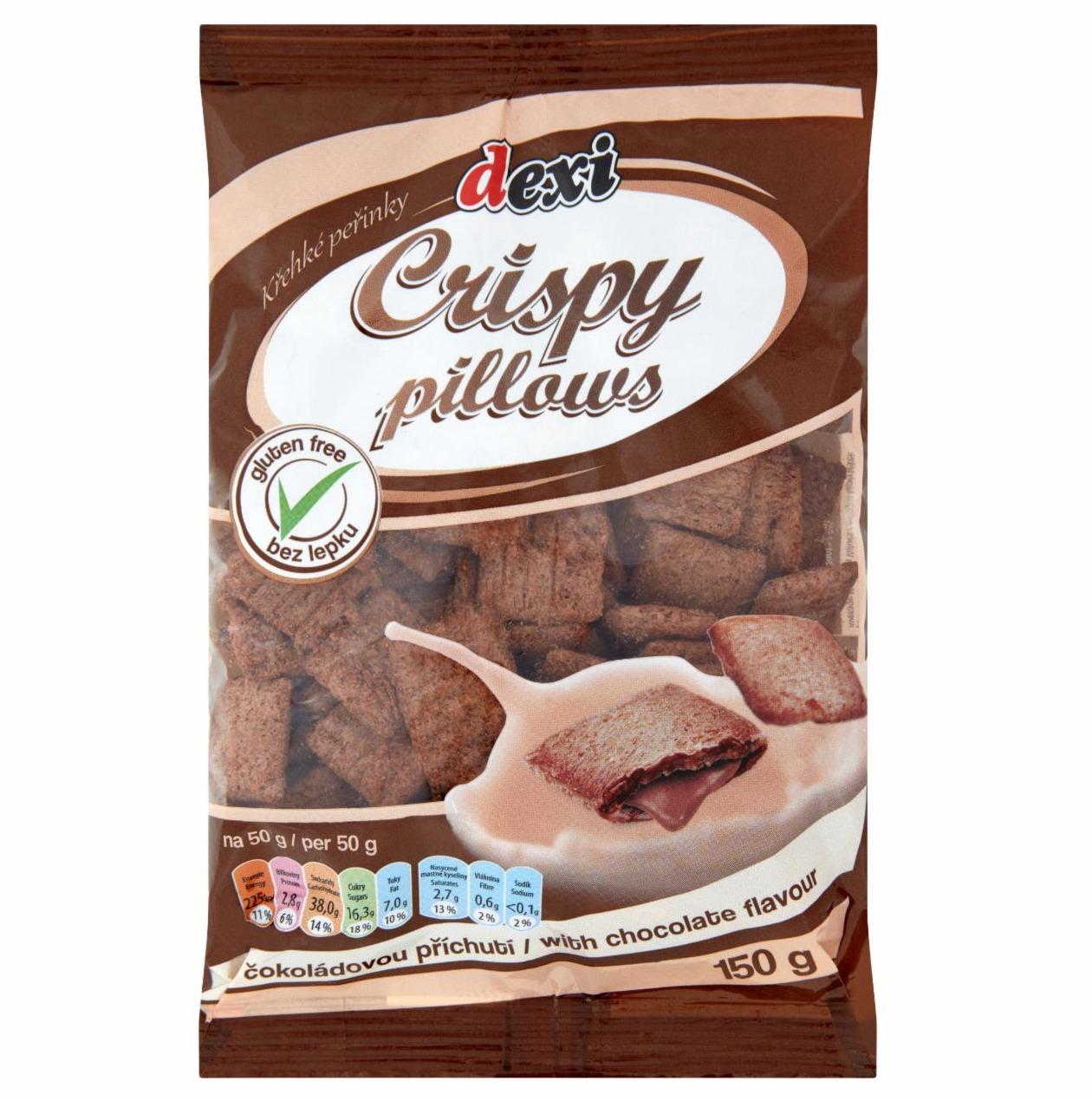 Photo - Dexi Gluten-Free Pillows with Chocolate Flavour 150 g