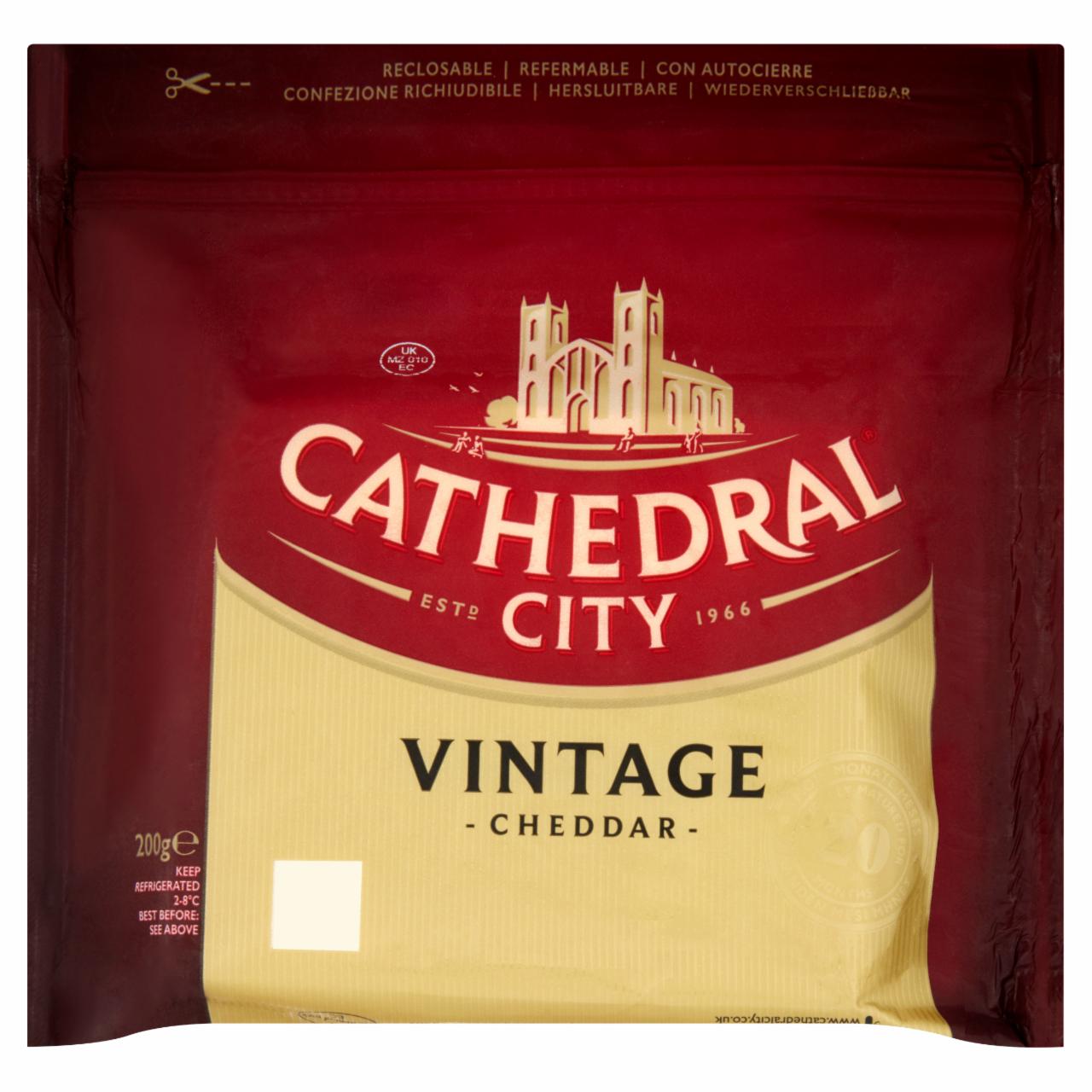 Photo - Cathedral City Vintage Cheddar Cheese 200 g