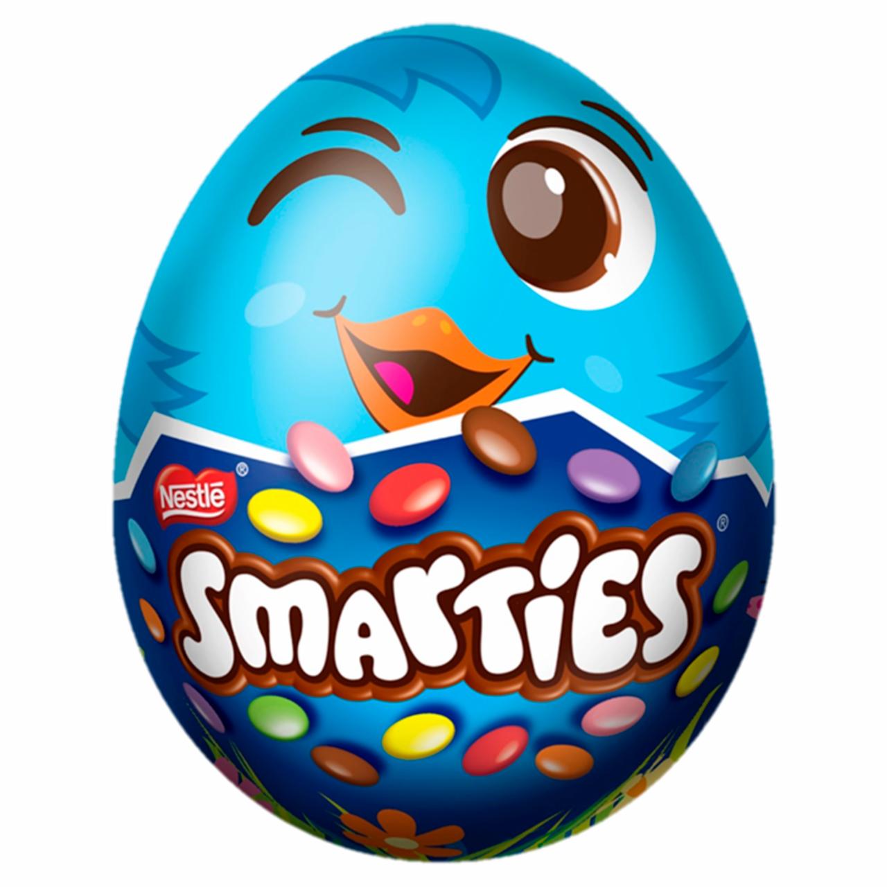Photo - Smarties Milk Chocolate Easter Egg with Milk Chocolate Sugar Dragees 200 g