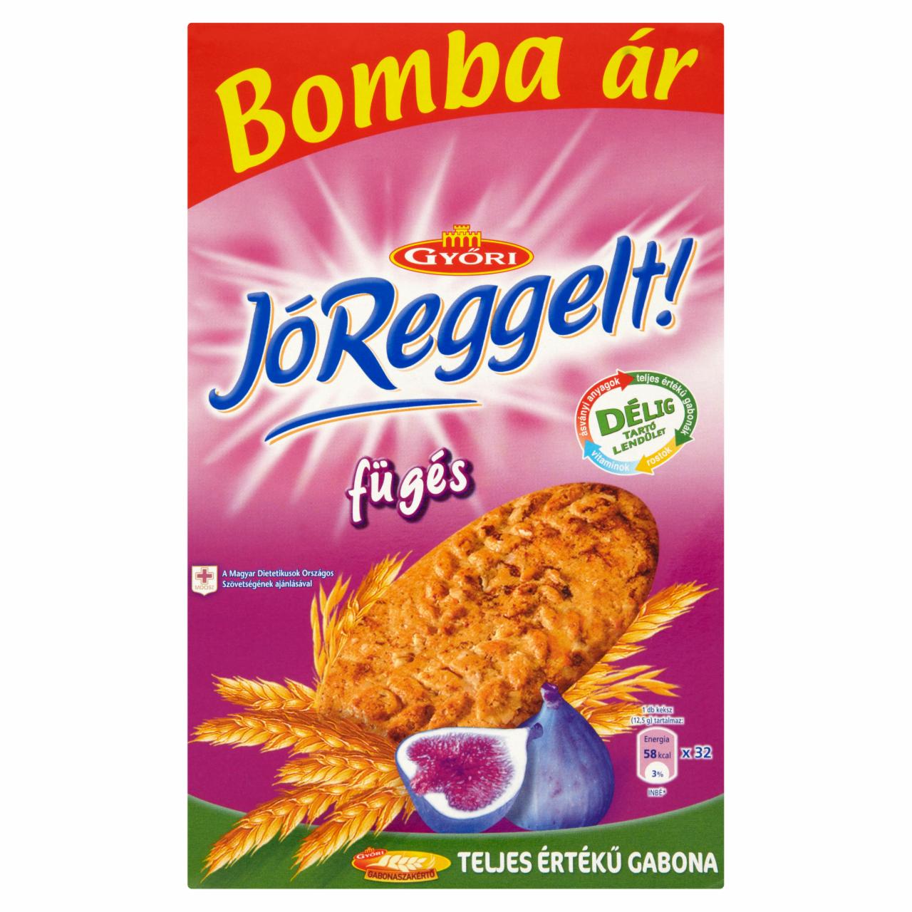 Photo - Győri JóReggelt! Figs Biscuits 8 x 50 g