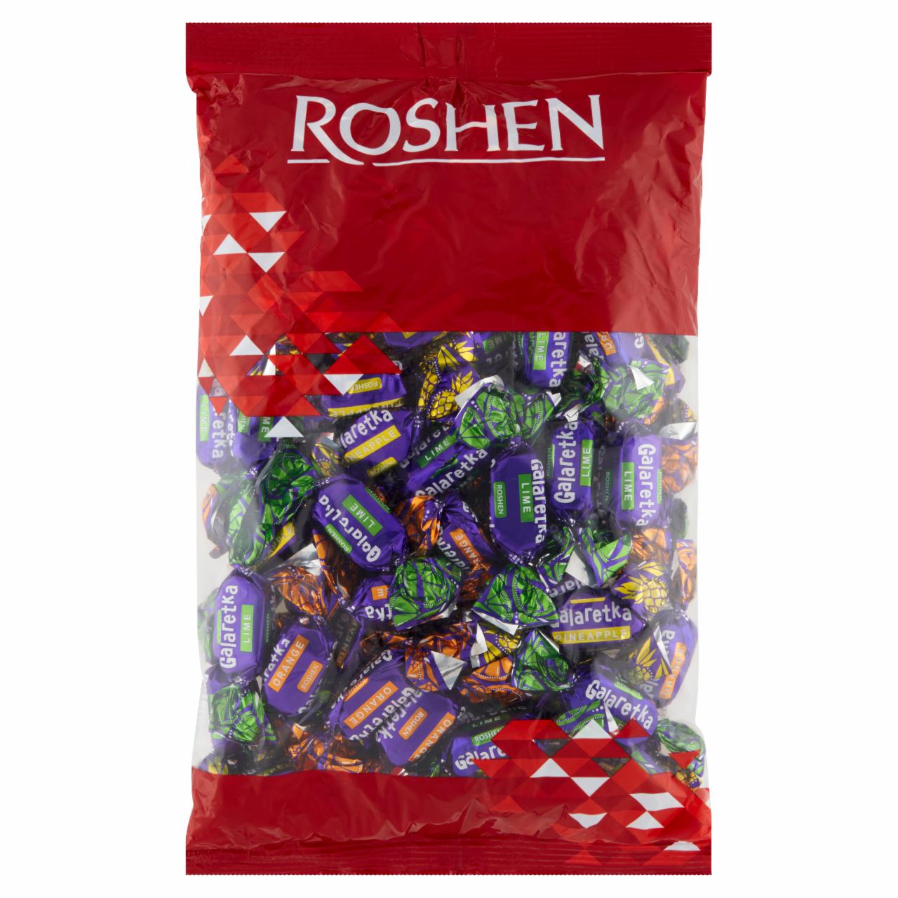 Photo - Roshen Chocolate Coating Fruity Jelly Sweets Mix 1 kg